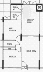 Blk 510 Bedok North Street 3 (Bedok), HDB 3 Rooms #239589511